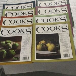 Home 8 Cooks Illustrated Books from 2016 to 2028 learn new receipts.